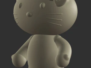 Hello Kitty 3D Print Model
