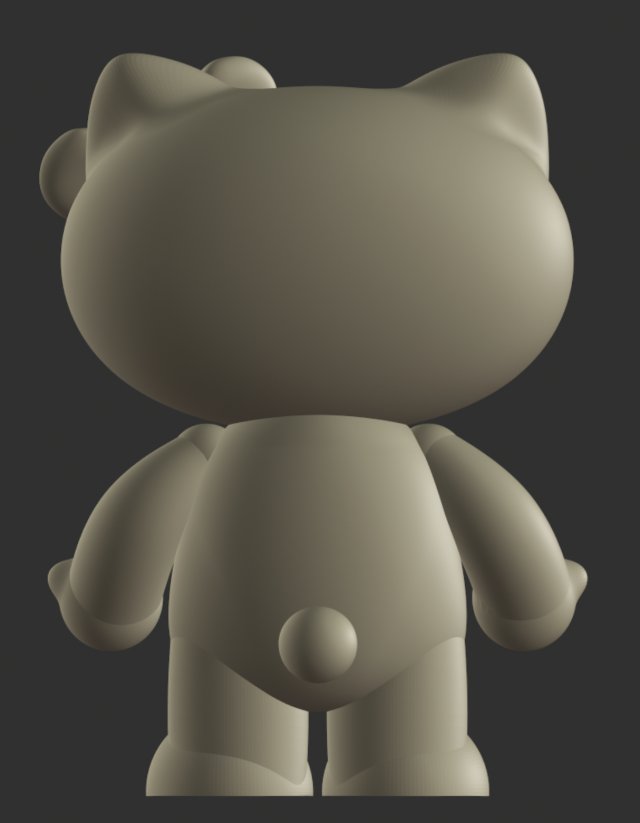 STL file Hello Kitty Bear 👋・Model to download and 3D print・Cults