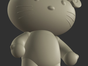 Hello Kitty Modello di stampa 3D