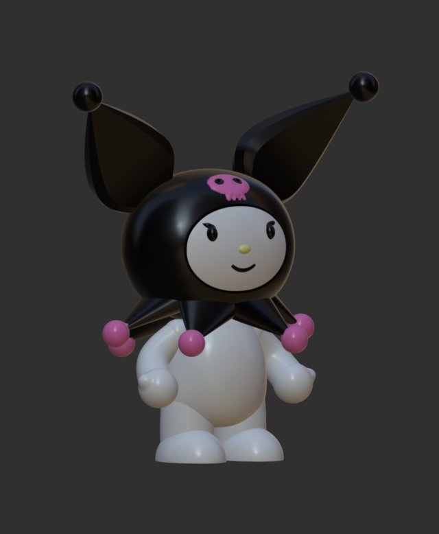 Kuromi 3D Print Model in Animals 3DExport