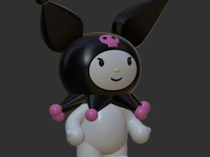 Kuromi 3D Print Model