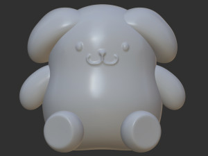 Pompompurin 3D Baskı Modeli