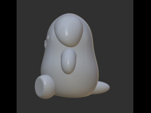 Pompompurin 3D Baskı Modeli