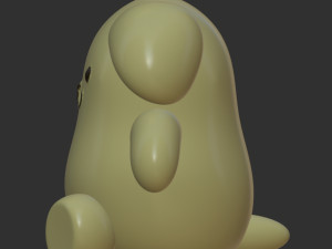 Pompompurin 3D Baskı Modeli