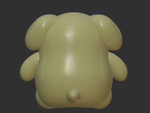 Pompompurin 3D Baskı Modeli