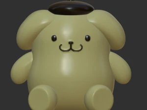 Pompompurin in hat 3D Print Model