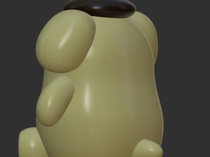 Pompompurin mit Hut 3D Druckmodell