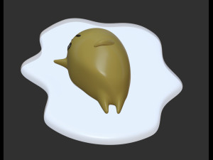 Lazy Egg Modello di stampa 3D