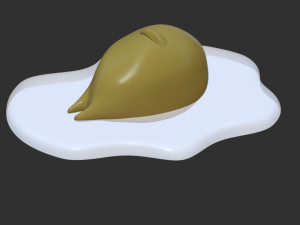 Lazy Egg Modello di stampa 3D