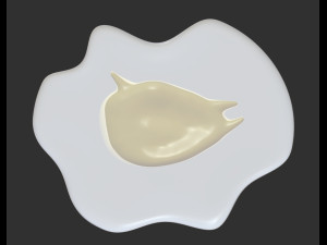 Lazy Egg Modello di stampa 3D