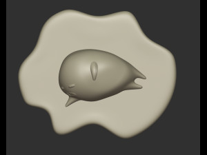 Lazy Egg Modello di stampa 3D