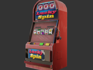 Slot machine 3D Model