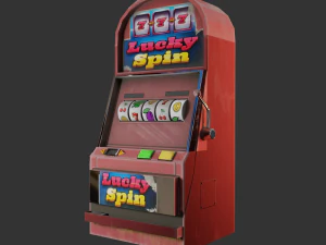 スロットマシン 3Dモデル