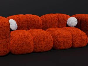 现代组合沙发 3D 模型