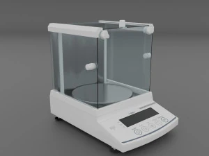 分析天平 Vibra Shinko AB 623 3D 模型