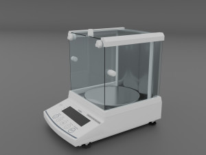 Analytical balance Vibra Shinko AB 623 Model 3D