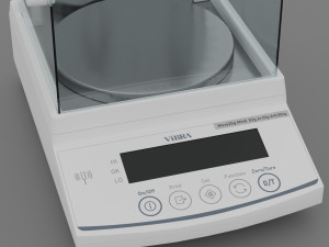 Analytical balance Vibra Shinko AB 623 Model 3D