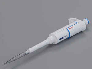 Pipette dispenser Thermo 3D Model