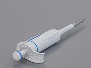 Pipette dispenser Thermo 3D Model