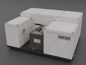 Fourier transform infrared spectrometer FCM 2201 Modèle 3D