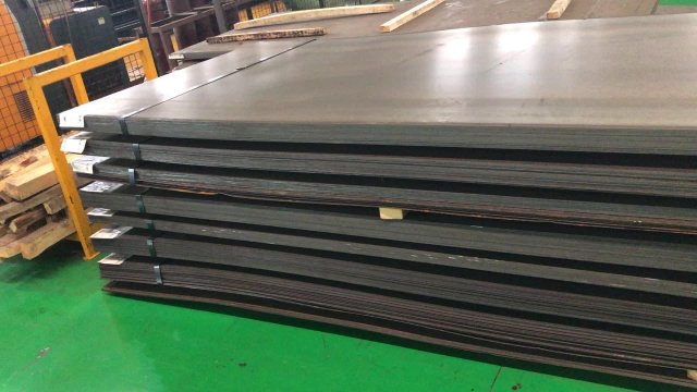 Carbon Steel Plate 3D Model .c4d .max .obj .3ds .fbx .stl .blend 