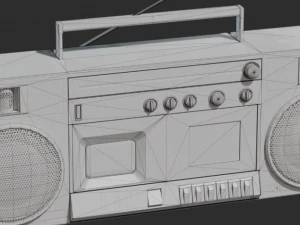 Boombox 3D Model
