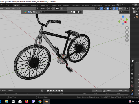 Bike 3D Model