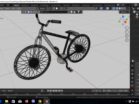Bike 3D Model