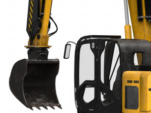 JCB Excavator 3Dモデル