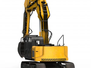 JCB Excavator 3D Model