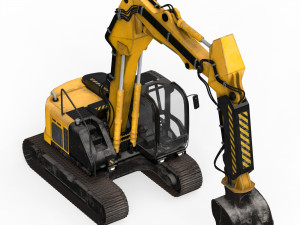 JCB Excavator 3Dモデル