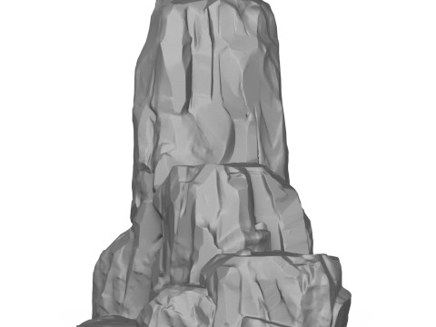 Rock Cliff 01 3D प्रिंट मॉडल