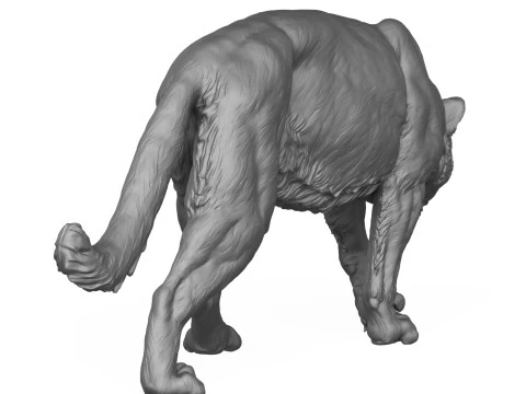 Jaguar Walking 3D Print Model 3D Print Model