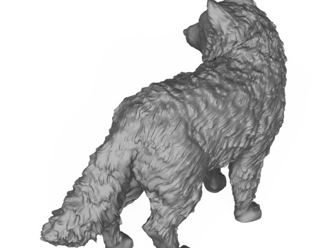 Wild Fox 3D Print Model 3D Print Model