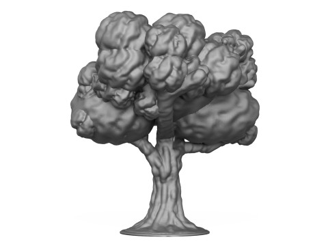 Banyan Tree 3D Print Model 3D प्रिंट मॉडल