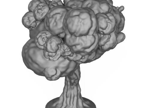 Banyan Tree 3D Print Model Model Cetak 3D