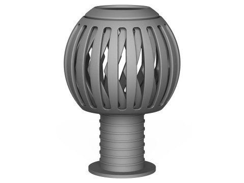 Beautiful Vase 3D Print Model Modello di stampa 3D