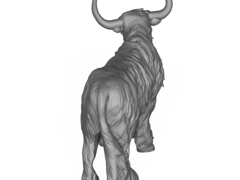 Himalayan Cow 3D Print Model 3D Print Model