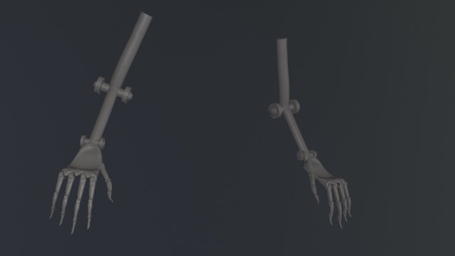 Hands Davinchi Modelo 3D .c4d .max .obj .3ds .fbx .stl .blend 