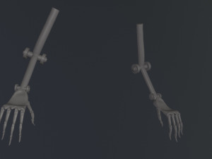 Hands Davinchi Modelo 3D