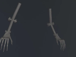 Mains Davinchi Modèle 3D