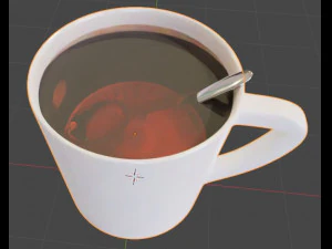 Чашка чая 3D Модель