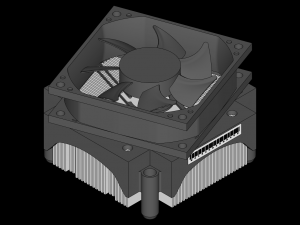 Disipador para CPU Compaq Presario Modelo 3D