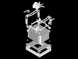Disipador Intel Socket 478 3D Model