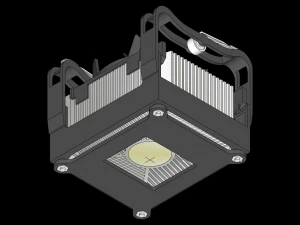 Disipador Intel Socket 478 3D Model