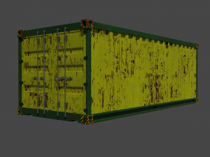 Container 3D मॉडल