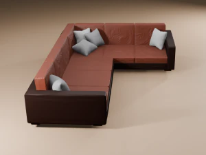 Livingroom sofa 3D Model