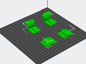 बच्चों के लिए फ़ोल्ड करने योग्य ऊँची कुर्सी के बन्धन 3D मॉडल