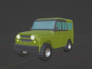 UAZ Hunter Modello 3D