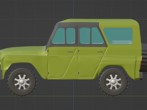 UAZ Hunter 3D Model